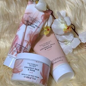 Victoria’s Secret Lot Coconut Milk Rose Body Care
